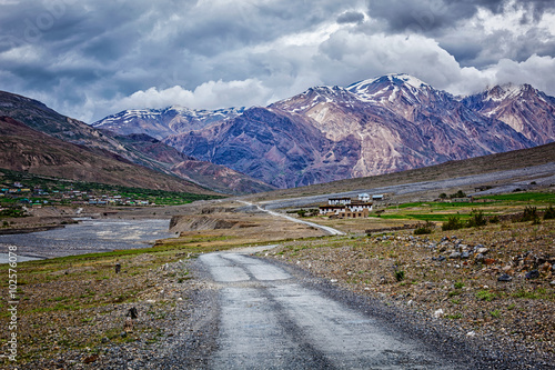 Road in Himalayas