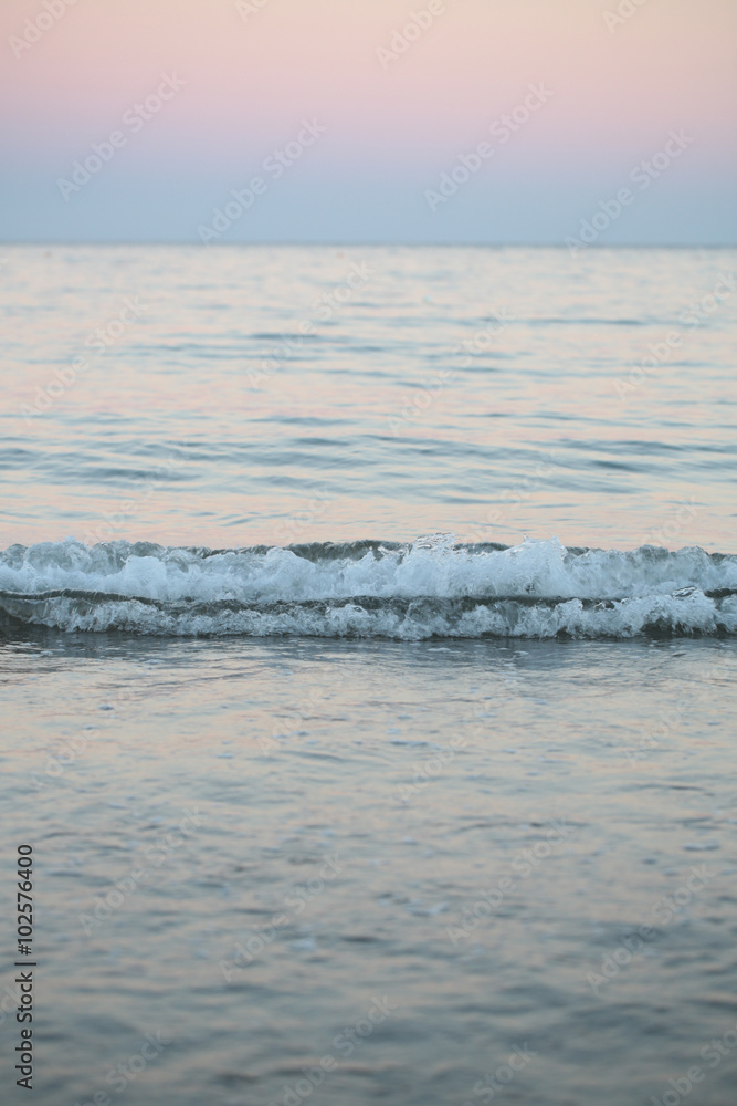 Beautiful evening seascape Beautiful evening seascape