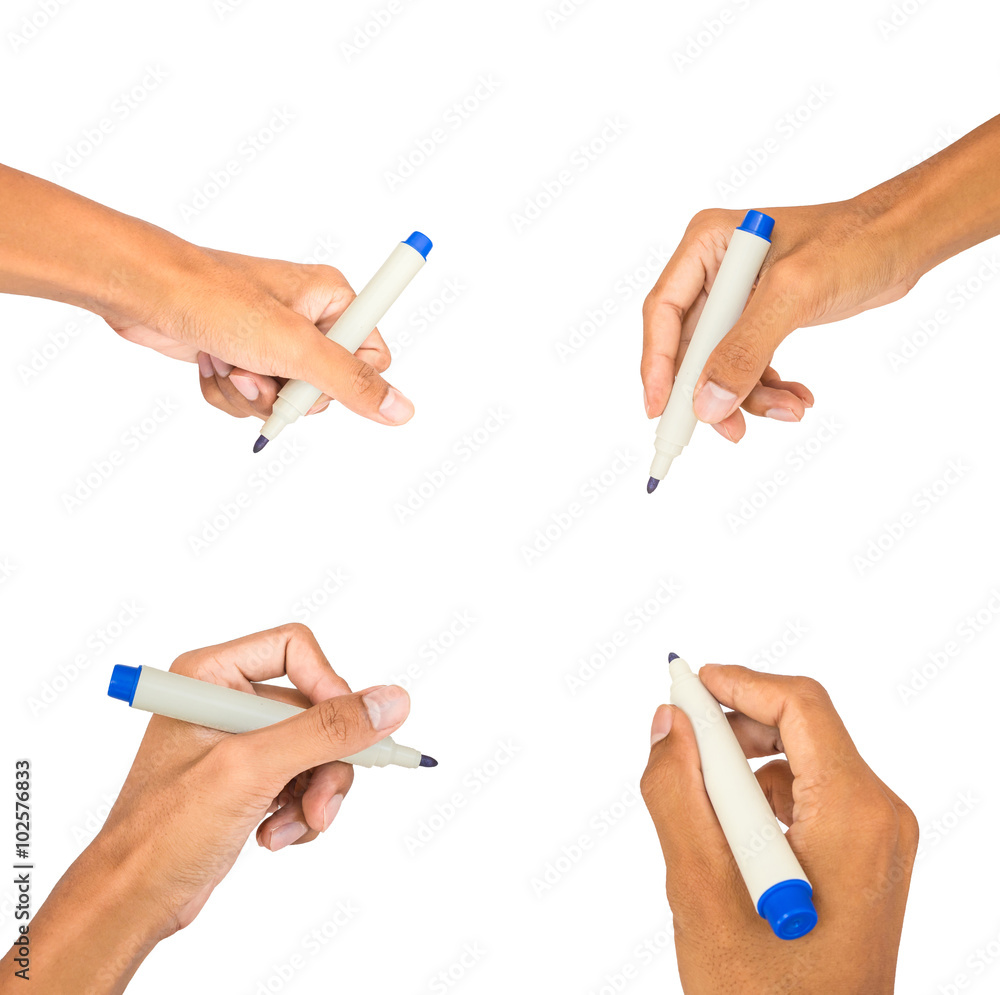 collection of hand writing on white isolated collection of hand writing on white isolated