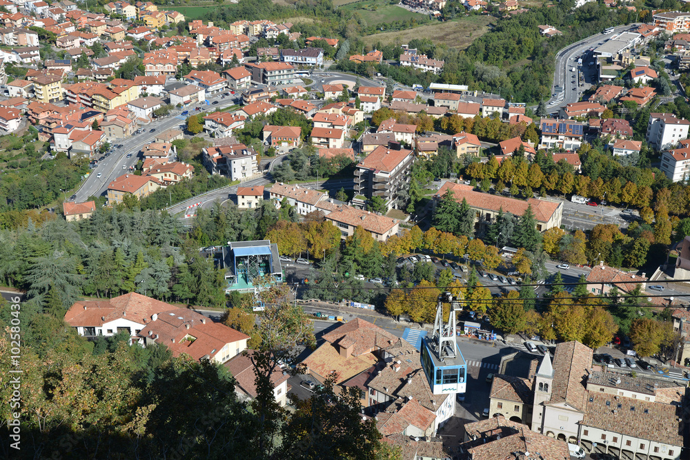 Borgo Maggiore's in San Marino. Borgo Maggiore's in San Marino.