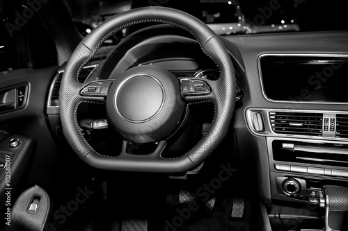 Modern car interior © zorandim75