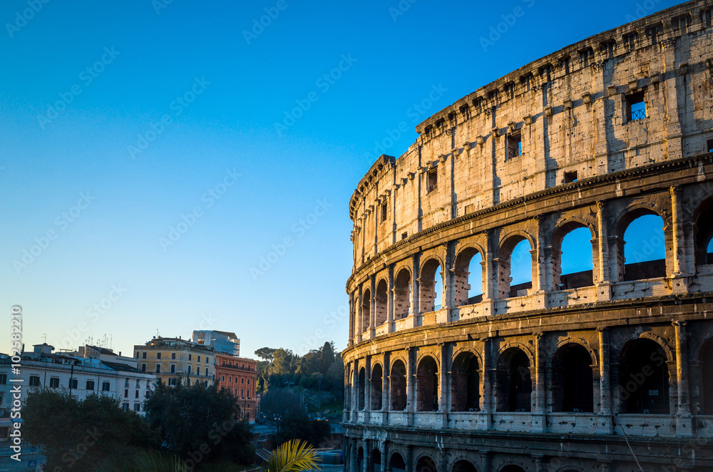 Colosseum in Rome in Rome
