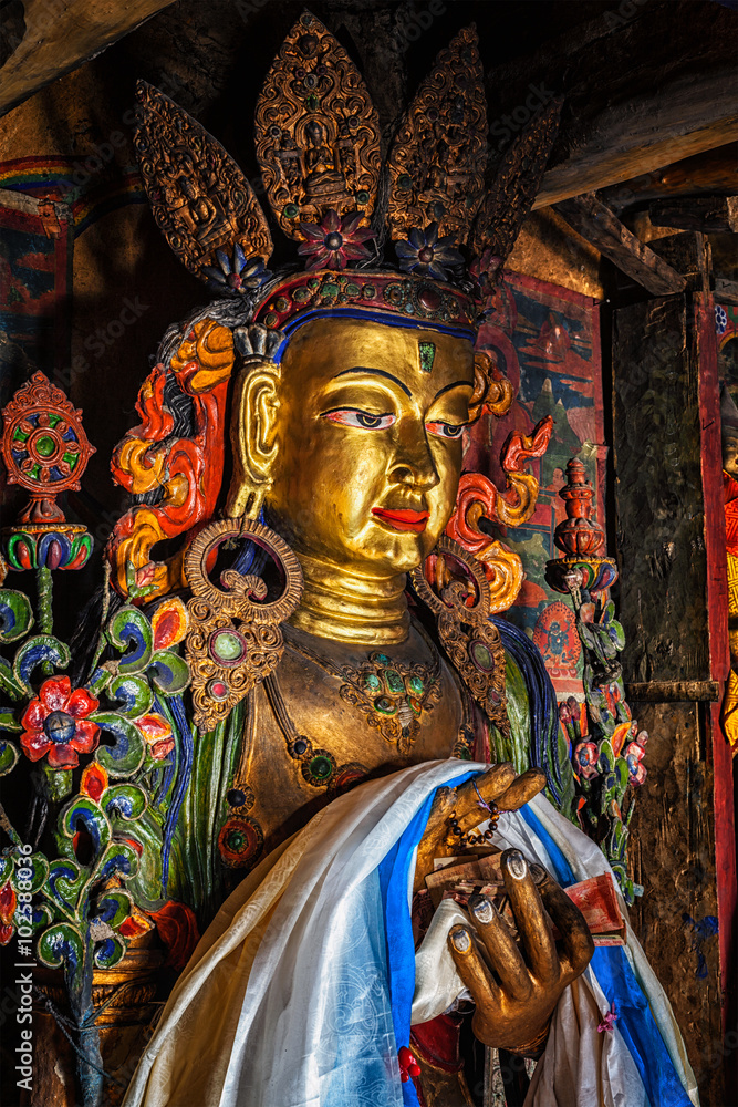 Maitreya Buddha statue
