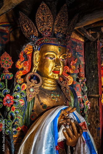 Maitreya Buddha statue © Dmitry Rukhlenko