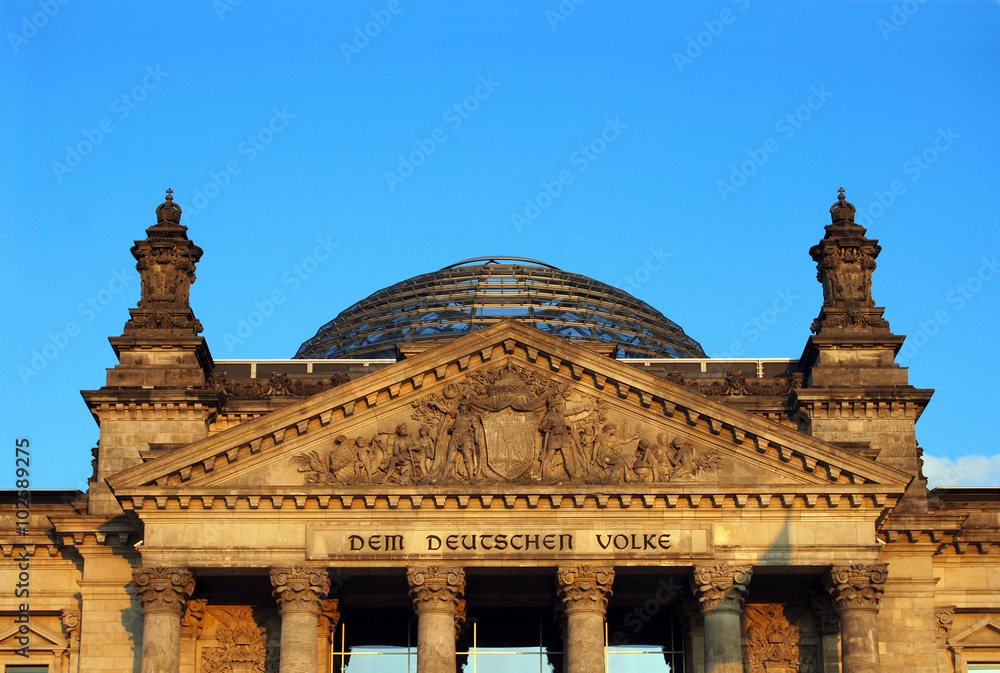 Reichstag, Parliament Building, Berlin, Germany