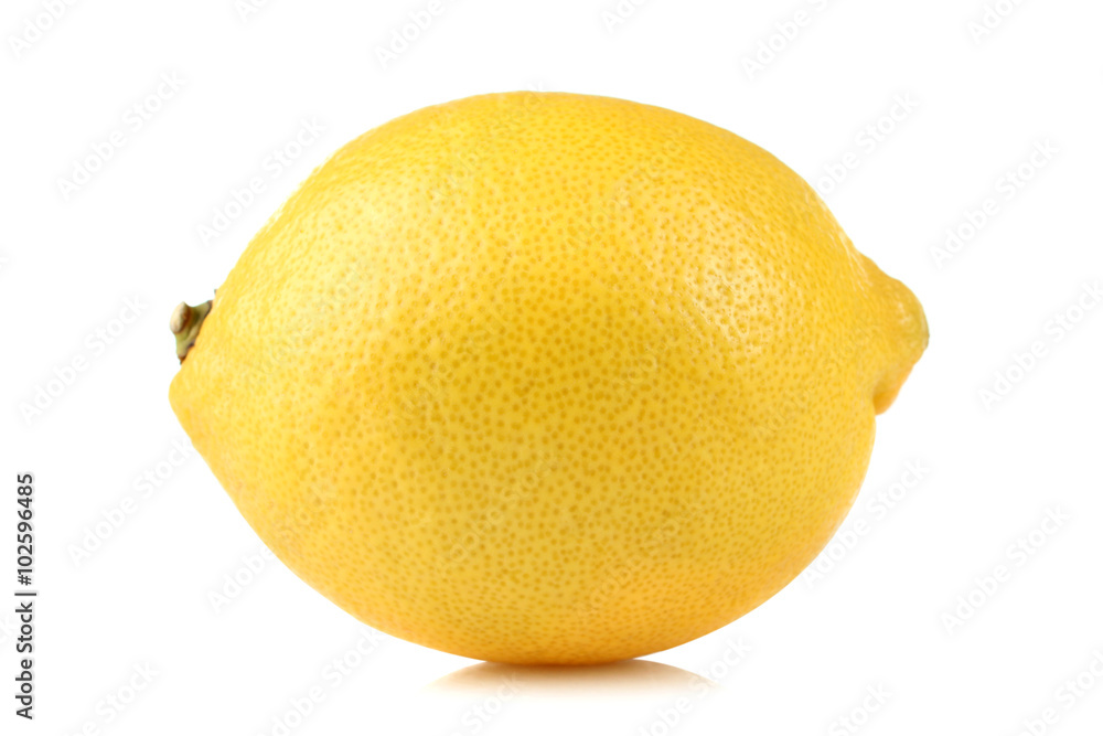 lemon closeup on white isolated background texture lemon closeup on white isolated background texture