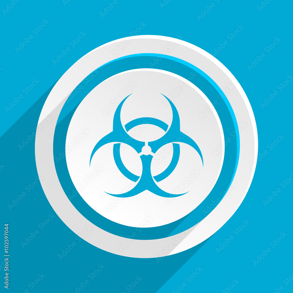 blue flat vector icon 