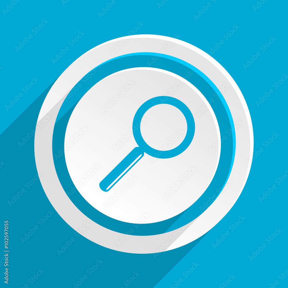 blue flat vector icon blue flat vector icon