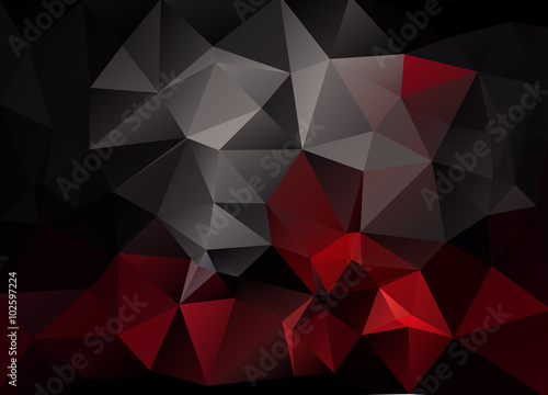 Abstract vector background of triangles polygon wallpaper. Web d