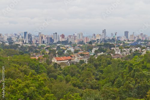 Cityscape of Curitiba