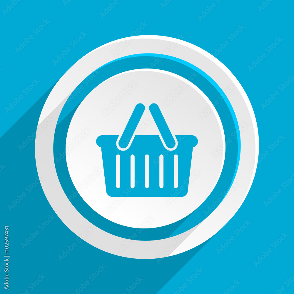 blue flat vector icon blue flat vector icon