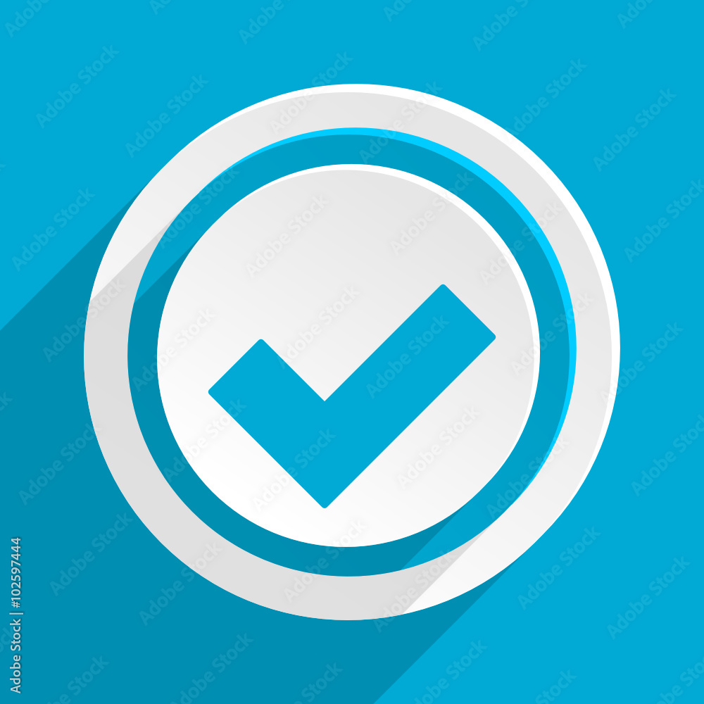 blue flat vector icon blue flat vector icon