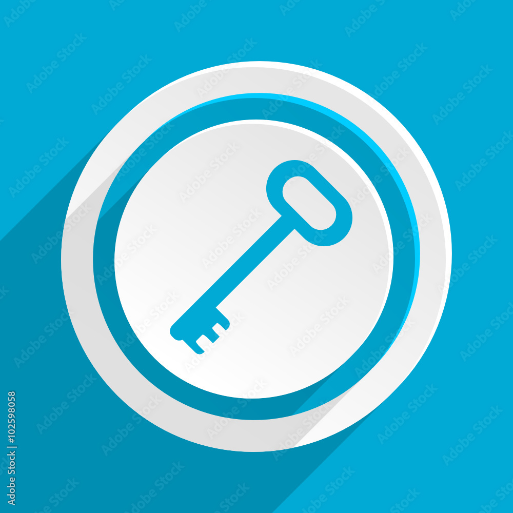 blue flat vector icon blue flat vector icon