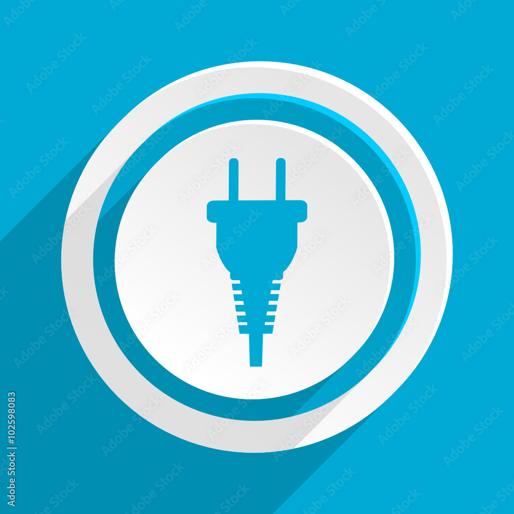 blue flat vector icon blue flat vector icon