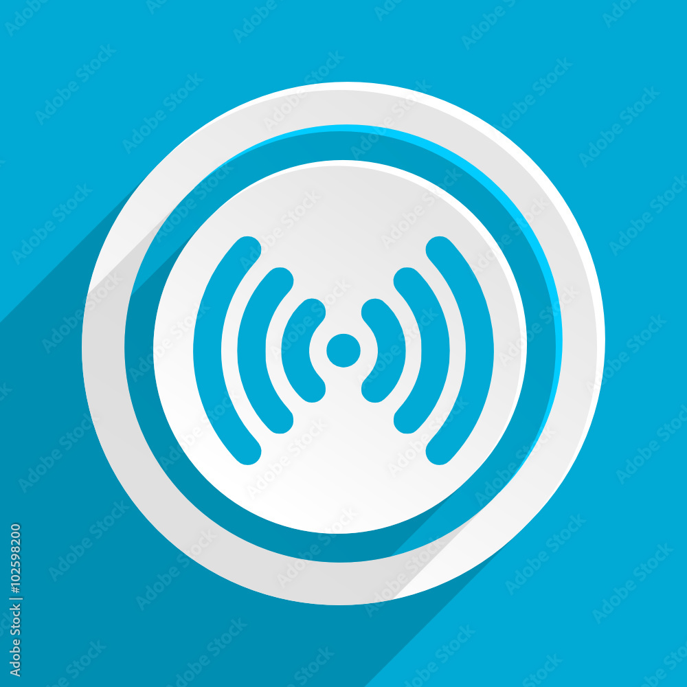 blue flat vector icon blue flat vector icon