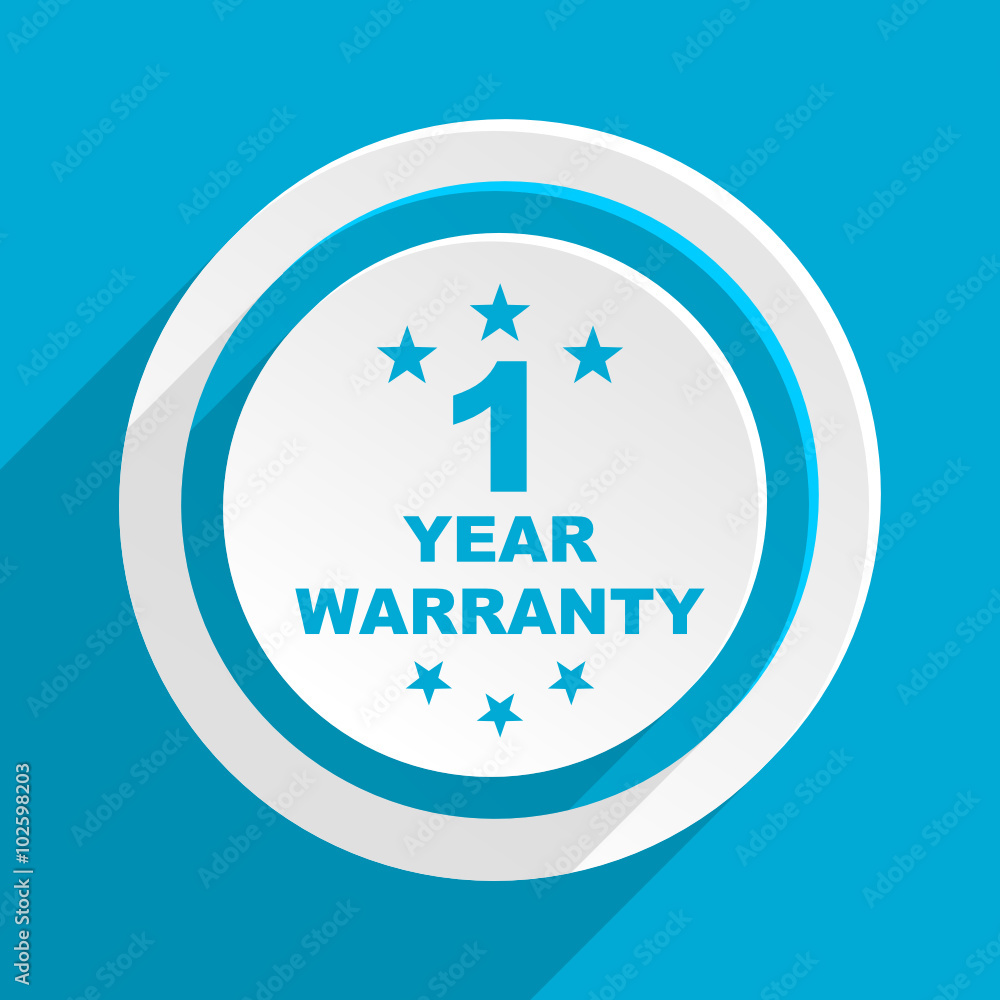 Obraz premium blue flat vector icon