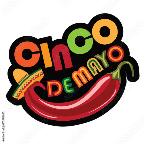 Cinco De Mayo festive design EPS 10 vector royalty free stock illustration