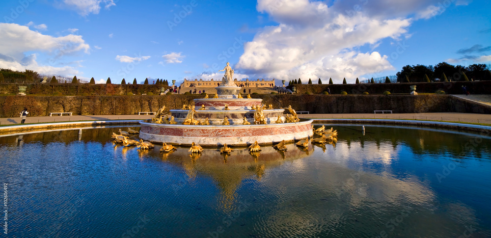 Château de Versailles,  bassin de Latone