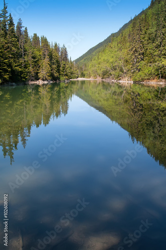 Icy Lake in Skagway