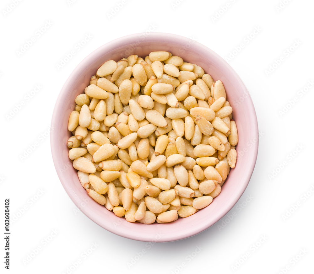 pine nuts in bowl pine nuts in bowl