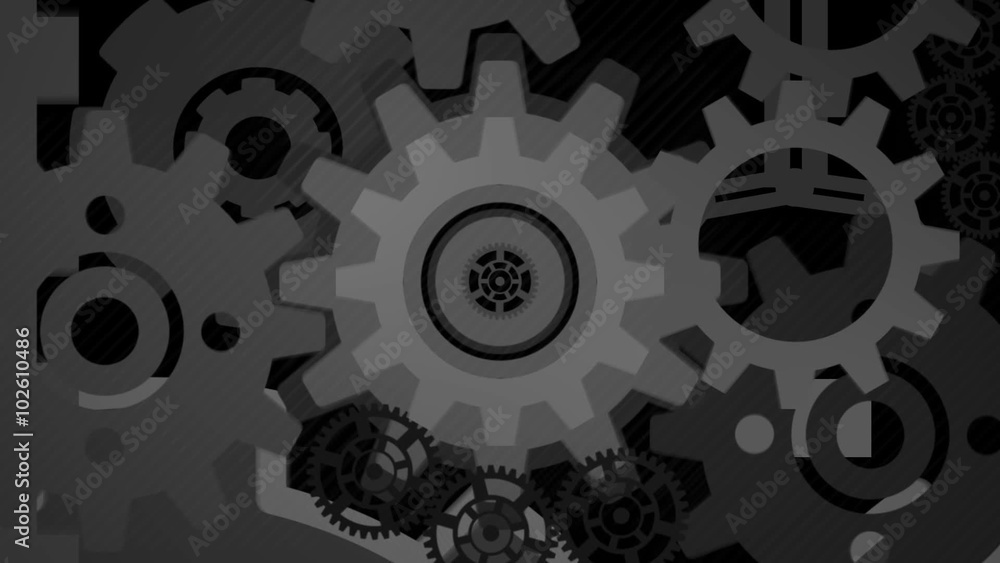 Industrial wheel background,black and white cogwheels Industrial wheel background,black and white cogwheels