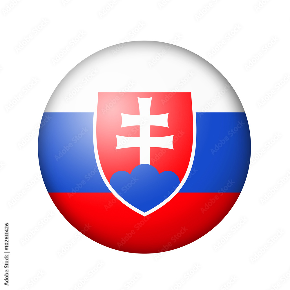 Obraz premium The Slovakia flag