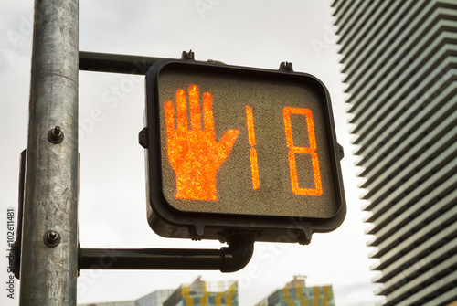 Cross signal shows 18, Las Vegas Boulevard, Nevada