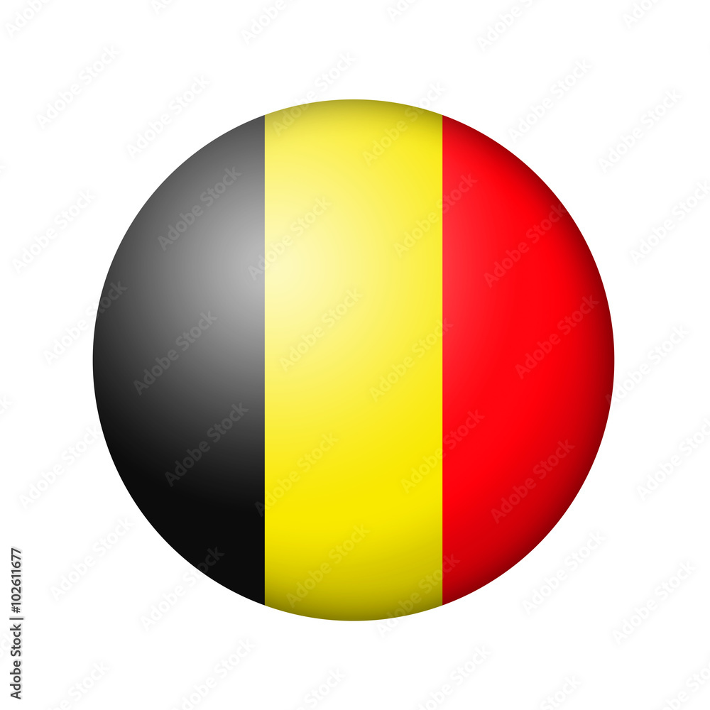 Fototapeta premium The Belgian flag