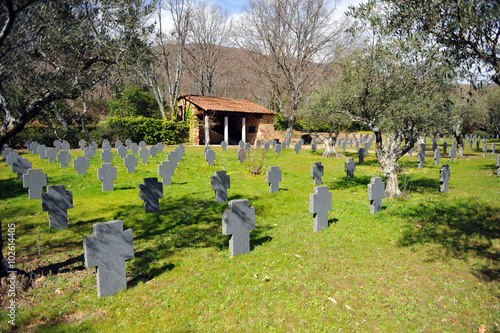 Cementerio militar alemán de Yuste, provincia de Cáceres, España photo