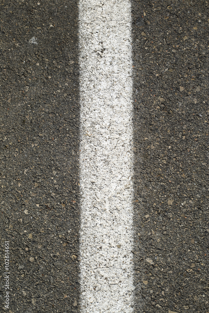 Asphalt stripe