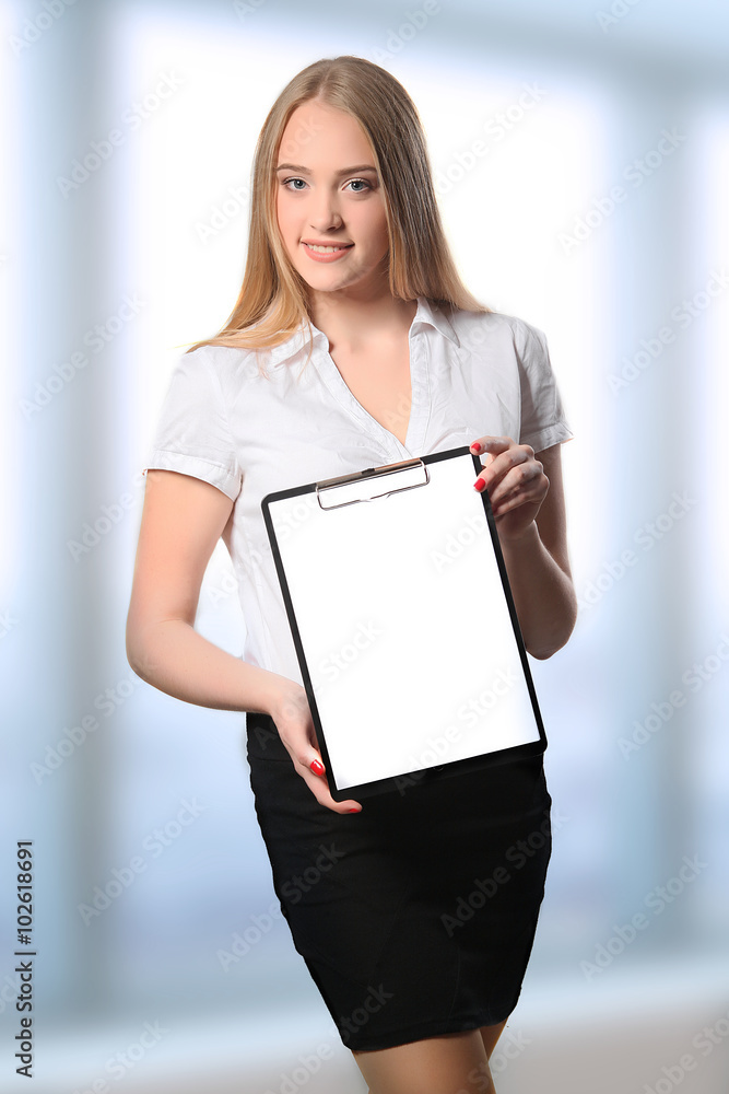 Portrait of a business woman isolated on white background Portrait of a business woman isolated on white background