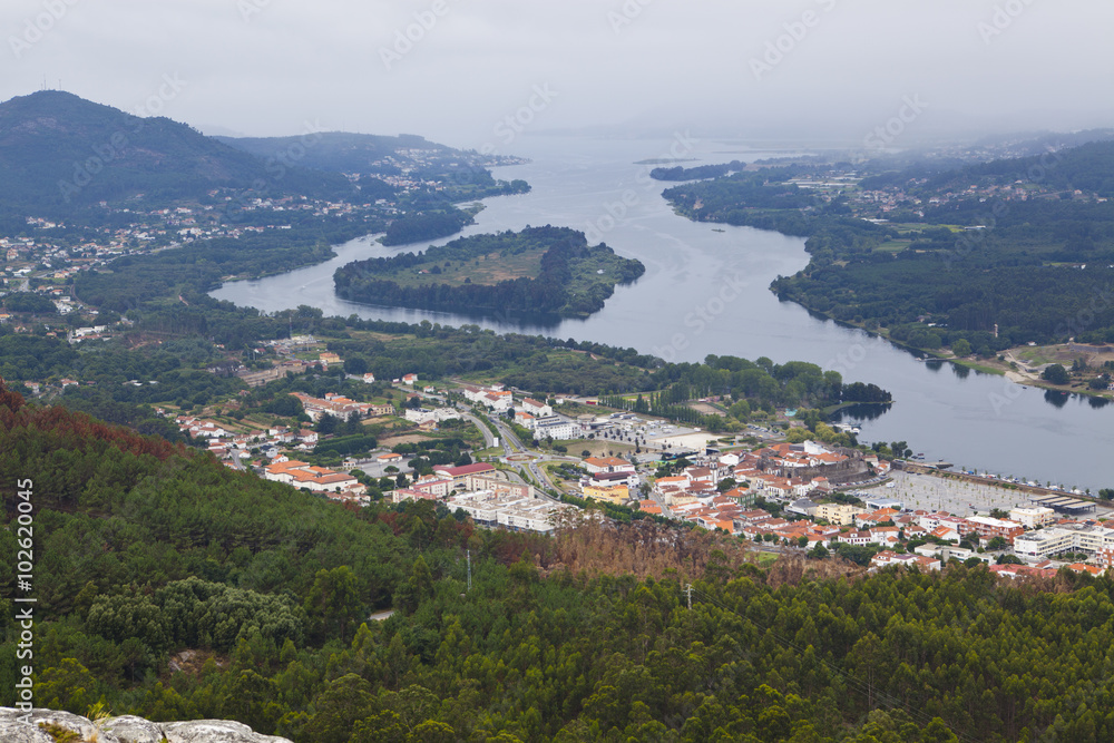 Panoramic of Vila Nova de Cerveira