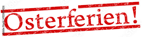 Osterferien Stempel  #160212-03