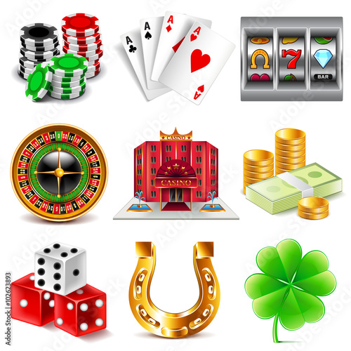 Water drinks icons vector set