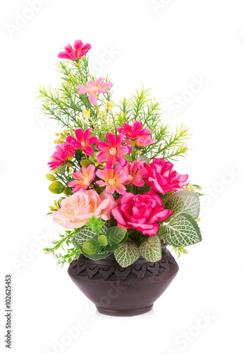 Plastic flower for decoration © kaiskynet