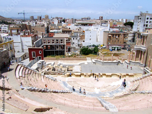 The Roman Theatre of Carthago Nova, Cartagena, Spain