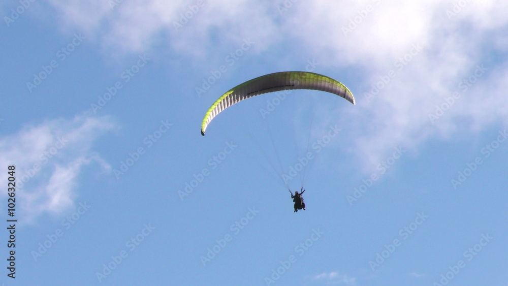 Experience breathtaking dual paragliding slow turns at high altitude in the stunning Ecuadorian Andes for an unforgettable adventure. Experience breathtaking dual paragliding slow turns at high altitude in the stunning Ecuadorian Andes for an unforgettable adventure.