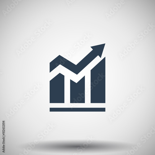 Flat black Trend icon