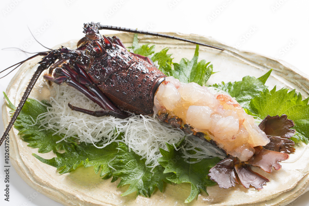 伊勢海老のお刺身 Stock Photo Adobe Stock 伊勢海老のお刺身 Stock Photo Adobe Stock