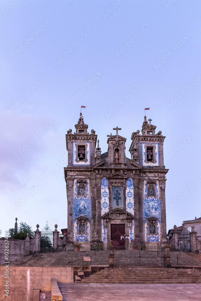 Old church of Saint Ildefonso, Porto, Portugal