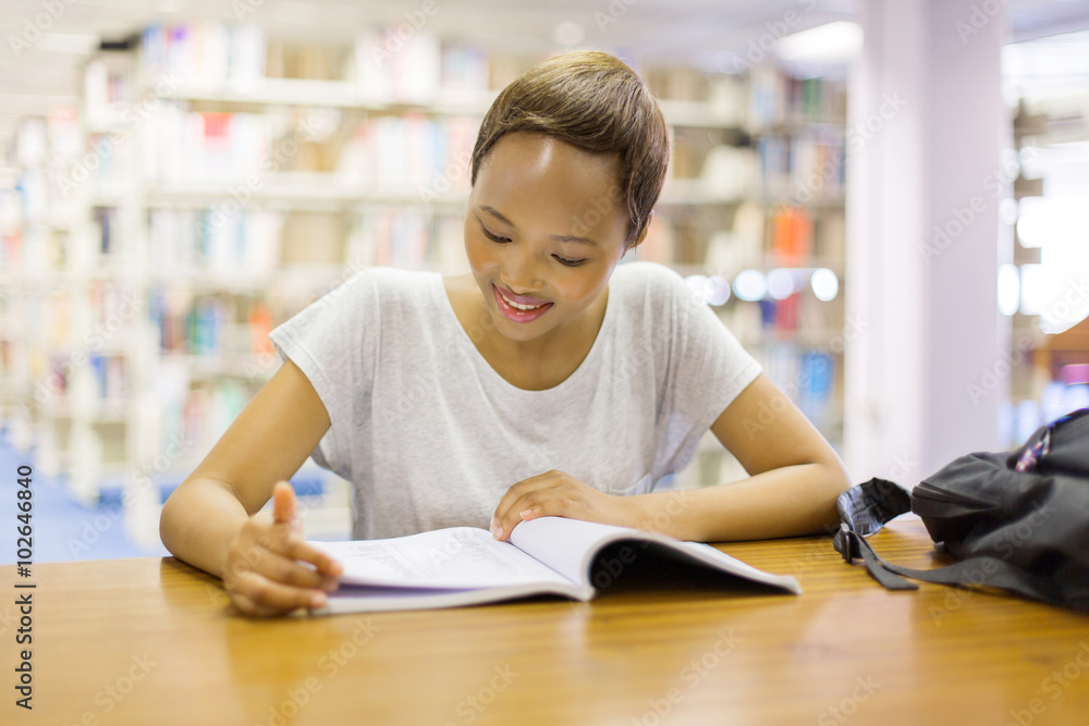female university student studying female university student studying