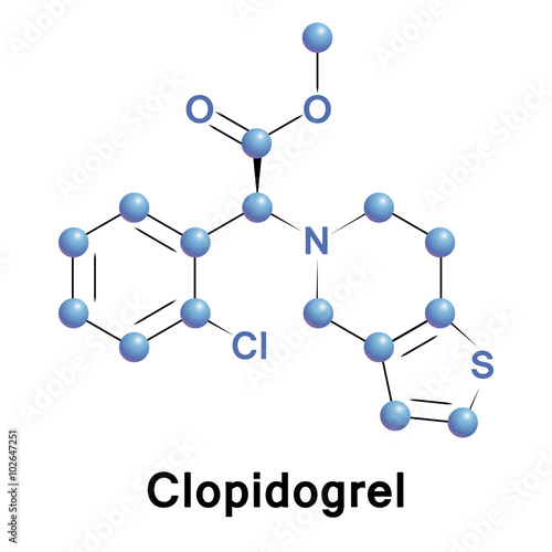 Clopidogrel antiplatelet drug