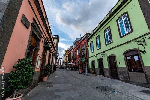Old town in Arucas on a cloudy day, Gran Canaria (Grand Canary), Spain © Tomasz Czajkowski