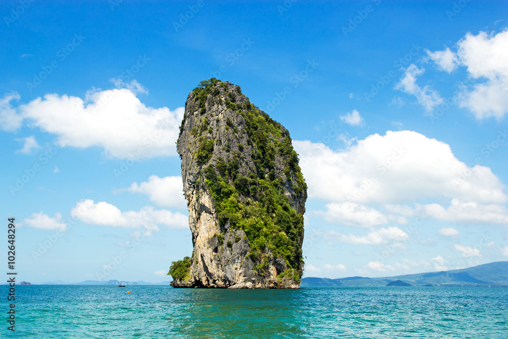 Fototapeta premium Poda island in Krabi Thailand