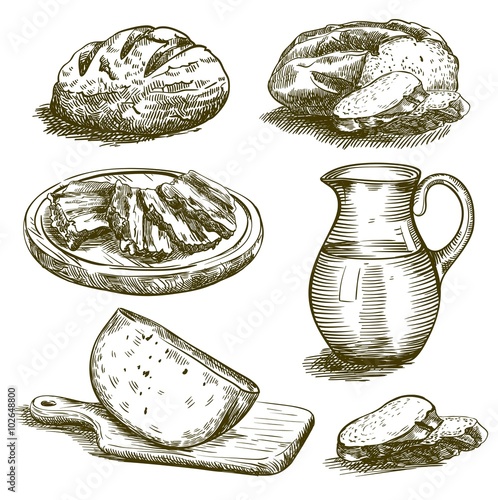 natural products sketches