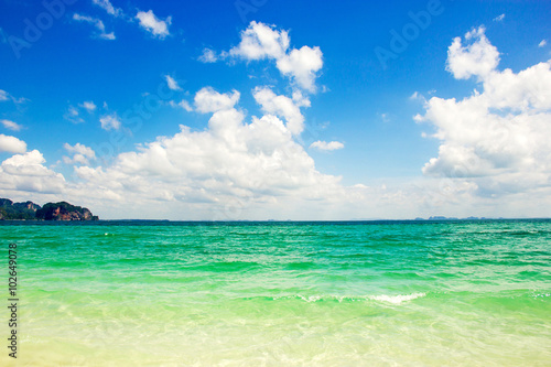 Poda island in Krabi Thailand