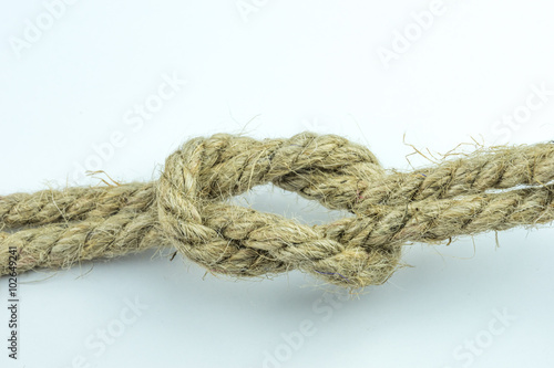 Rope texture with macro view.