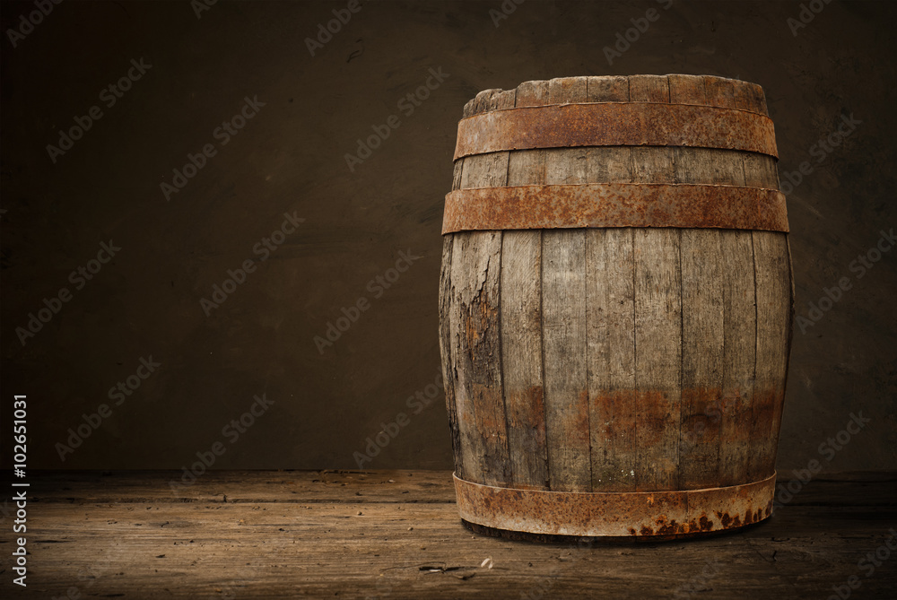 background of barrel
