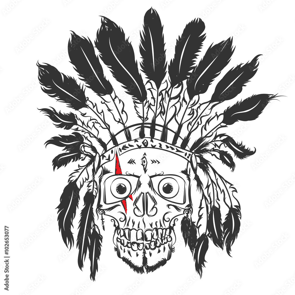 Indian Hat Template