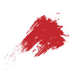 red brush stroke background and texture,  illustration design element
